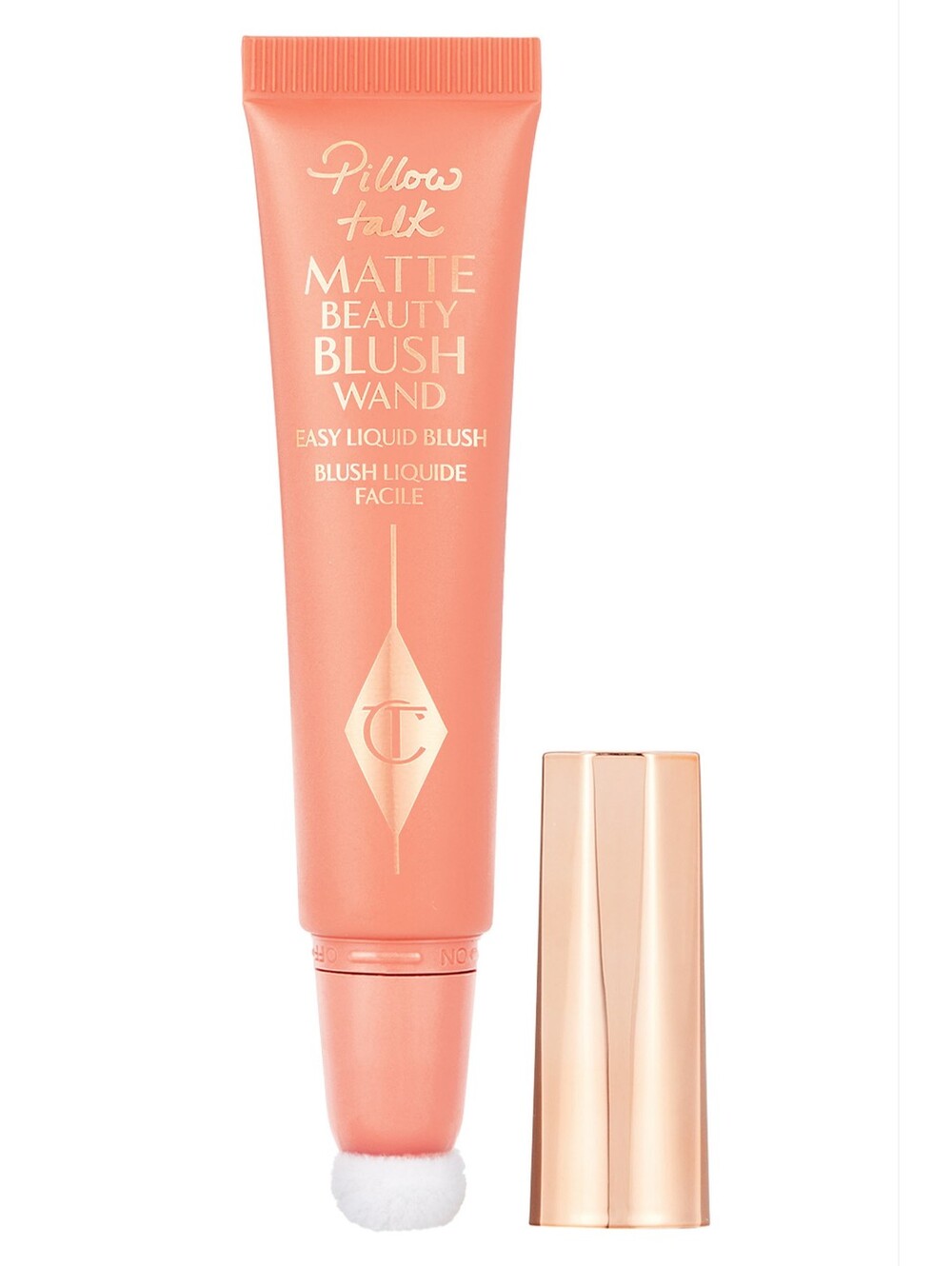NEW Charlotte Tilbury Pillow Talk Blush Wand Peach Pop
